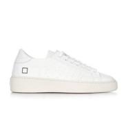 Witte Sneakers Levante Calf D.a.t.e. , White , Heren