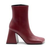 Donkerrode Minimalistische Bootie Ming Vic Matié , Red , Dames