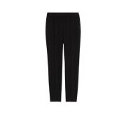 Technische Cady Broek Max Mara Studio , Black , Dames