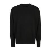 Zwarte Sweaters voor Mannen Roberto Collina , Black , Dames