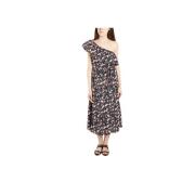 Midi Dresses Petite Mendigote , Black , Dames