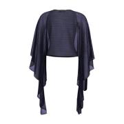 Elegant Shawl Scarf for Women vera mont , Blue , Dames