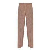 Geruite broek PS By Paul Smith , Brown , Dames