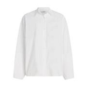 Lange Mouw Blouse Penn&Ink N.Y , White , Dames