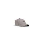 Grijze Plain Clip Cap Herfst/Winter Stijl Calvin Klein , Gray , Heren