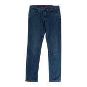 Heren Slim Fit Denim Jeans Bikkembergs , Blue , Heren