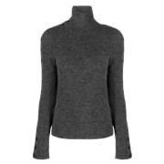 Antraciet Coltrui Pullover Isabel Marant , Gray , Dames