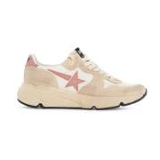 Nylon Suede Hardloopsneakers Zool Golden Goose , Beige , Dames