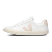 Witte Leren Sneakers Veja , White , Dames