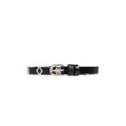 Leren riem 'Odena' Isabel Marant , Black , Dames