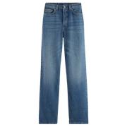 Authentieke Straight Jeans Scotch & Soda , Blue , Dames