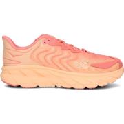 Dames Clifton Ls Sneakers Koraal Hoka One One , Pink , Dames