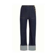 Denim Walker Broek Debra Stijl King Louie , Blue , Dames