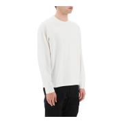 Metropolis Crew-Neck Sweatshirt C.p. Company , White , Heren