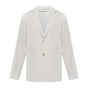 Geplooide Blazer Issey Miyake , Gray , Heren