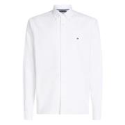 Klassieke Oxford-overhemd in Optic White Tommy Hilfiger , White , Here...