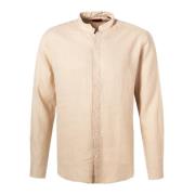 Lange Mouw Shirt Hugo Boss , Beige , Heren