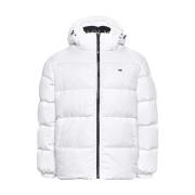 Witte Donsjas Aw24 Tommy Jeans , White , Heren