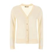 Stijlvolle Gebreide Collectie Tory Burch , Beige , Dames