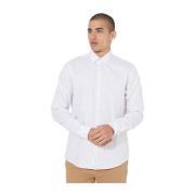 Lange mouwen overhemd Calvin Klein , White , Heren