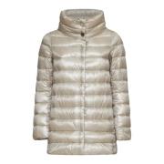 Gewatteerde Nylon Donsjas Herno , Beige , Dames