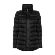 Zwarte Gewatteerde Donsjas Peuterey , Black , Dames