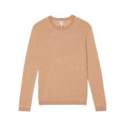 Angelo camel jumper Ines De La Fressange Paris , Brown , Dames