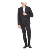 Elegant Suit Set for Men Gaudi , Black , Heren