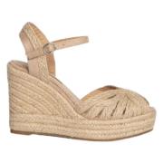 Plateausandalen Corina , Beige , Dames