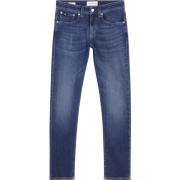 Blauwe Stijlvolle Broek Calvin Klein , Blue , Heren