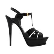 ‘Tribute’ sandalen met hak Saint Laurent , Black , Dames