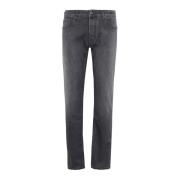 Grijs Medium Denim Jeans Jacob Cohën , Gray , Heren