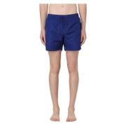 Memory Swimshorts met elastische taille Sundek , Blue , Heren