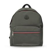 Rugzak met logopatch Moncler , Green , Heren