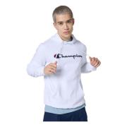 Hoodie Champion , White , Heren