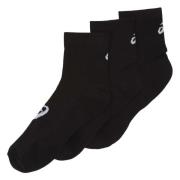 Quarter Socks Asics , Black , Unisex