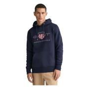 Archief Shield Hoodie Gant , Blue , Heren