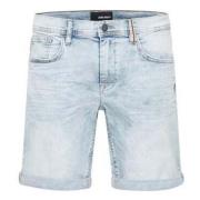 Shorts Blend , Blue , Heren