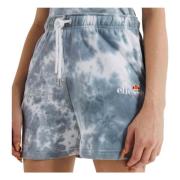 Denples Tie Dye Shorts Shorts Ellesse , Blue , Dames