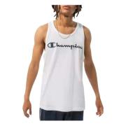 Tank Top Champion , White , Heren