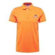 Archief Shield Polo Shirt Gant , Orange , Heren