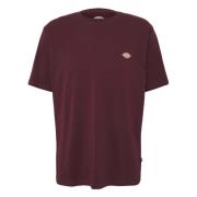 Ss Mapleton Tee T-shirt Dickies , Red , Heren