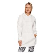 Alisa Lange Hoodie Met Capuchon Guess , White , Dames