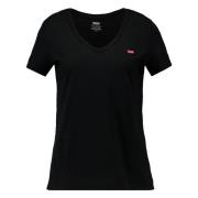 Perfect T-shirt Levi's , Black , Dames