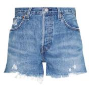 Straus Shorts Levi's , Blue , Dames