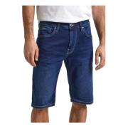 Slim Gymdigo Shorts Pepe Jeans , Blue , Heren