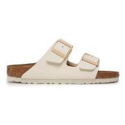 Arizona Birko-Flor Sandalen Birkenstock , White , Dames