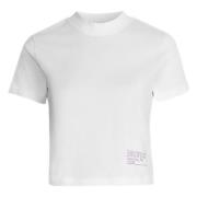 T-shirt Calvin Klein Jeans , White , Dames