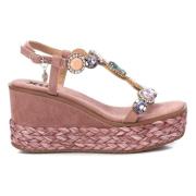 Plateausandalen Xti , Pink , Dames