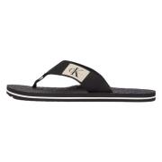 Logo Flip Flops Calvin Klein Jeans , Black , Heren